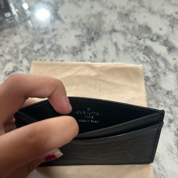 LOUIS VUITTON M63512 Epi Porte Cult-Simple Business Card Holder Card Case Unused - Picture 4 of 4